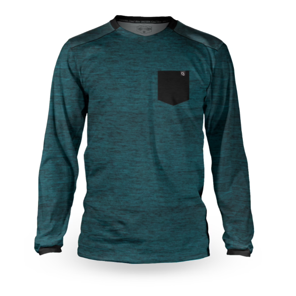 LOOSERIDER | HEATHER TEAL POCKET