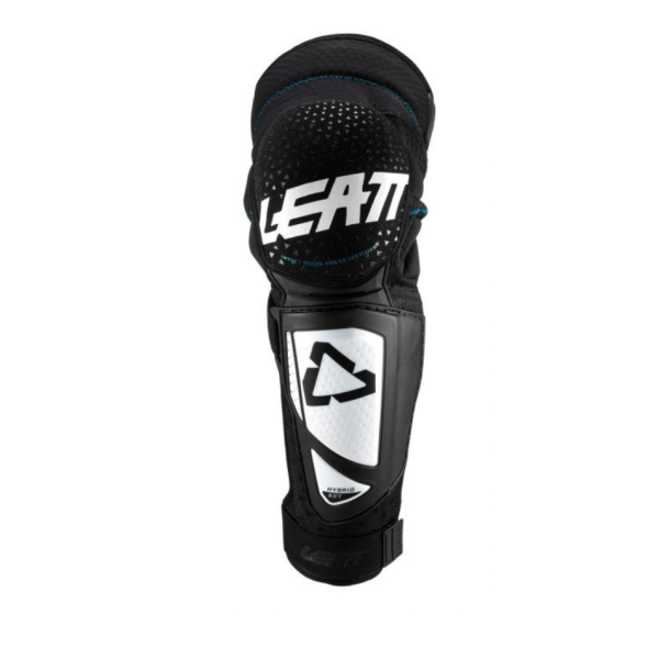 KNEE&SHIN GUARD 3DF HYBRID EXT JR | WHT/BLK