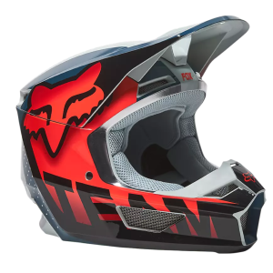 V1 TRICE HELMET, ECE [GRY/ORG]