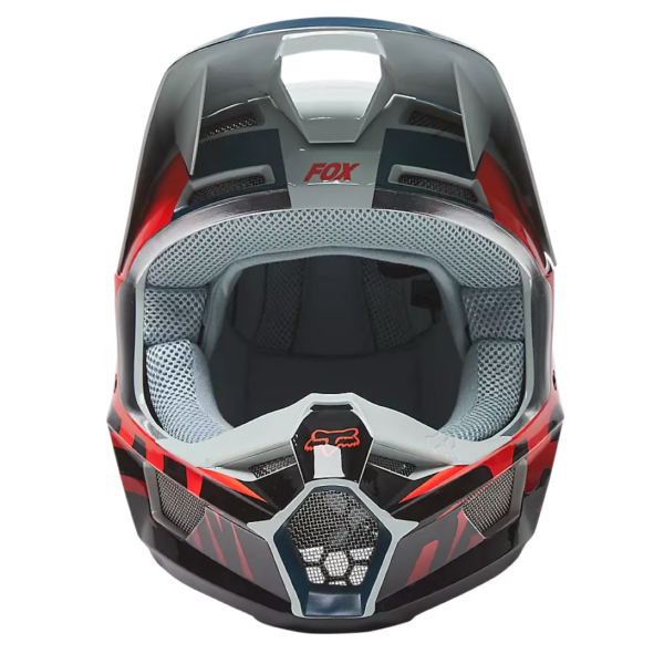 V1 TRICE HELMET, ECE [GRY/ORG] - Gambar 3