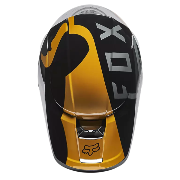 V1 SKEW HELMET, ECE [BLK/GLD] - Gambar 4