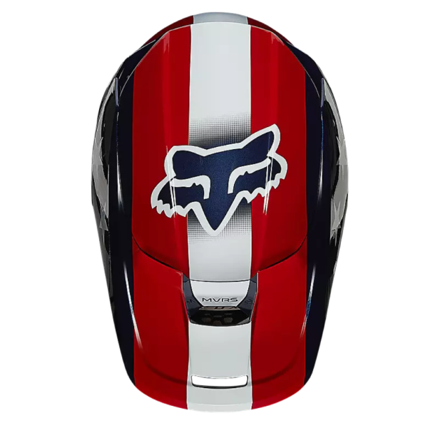 V1 ULTRA HELMET, ECE [WHT/RD/BLU] - Gambar 4