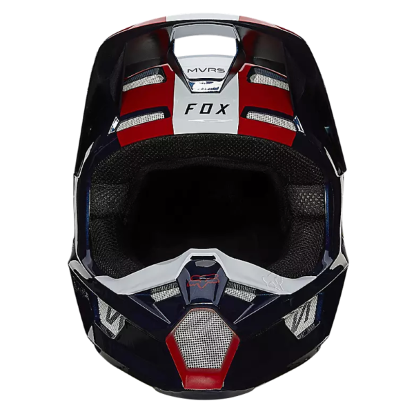 V1 ULTRA HELMET, ECE [WHT/RD/BLU] - Gambar 3