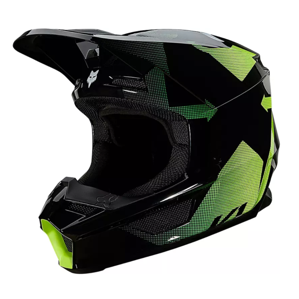 V1 TAYZER HELMET, ECE [BLK] - Gambar 2