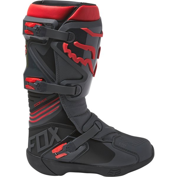 COMP BOOT | BLACK RED - Gambar 2