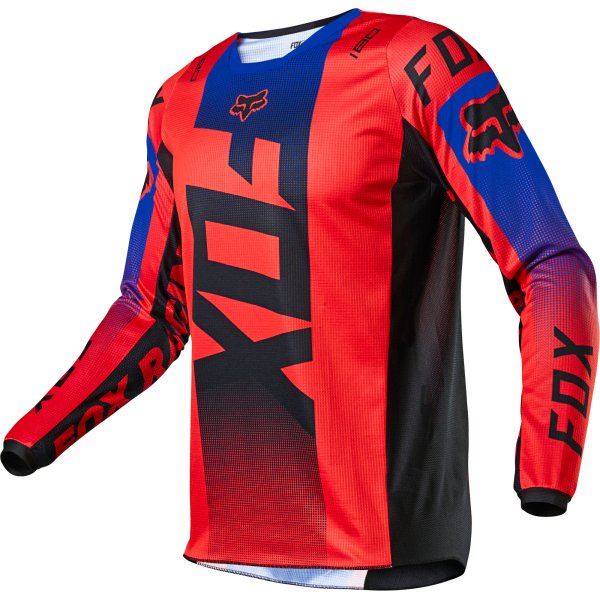 YTH 180 OKTIV JERSEY [FLO RED] - Gambar 2