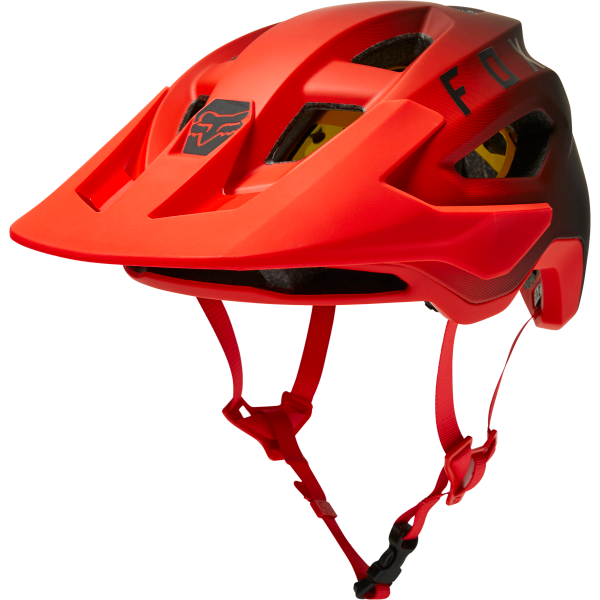 SPEEDFRAME HELMET MIPS, CE [FLO RED] - Gambar 2