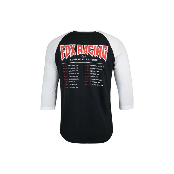 BACKSTAGE RAGLAN | BLACK/WHITE - Gambar 2