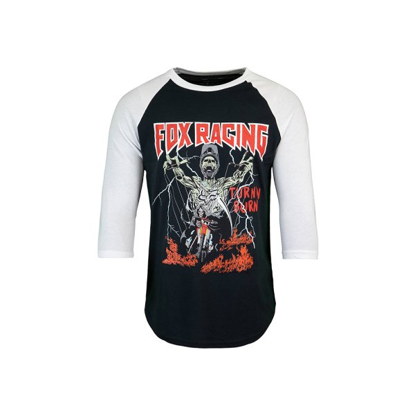 BACKSTAGE RAGLAN | BLACK/WHITE