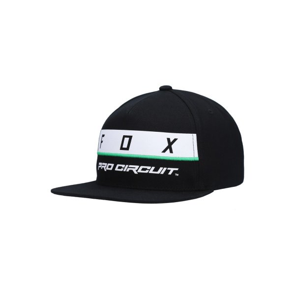 PRO CIRCUIT FOX SNAPBACK HAT [BLK] OS