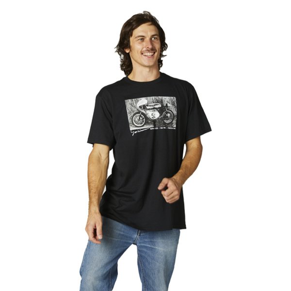 YOSHIMURA RACER PROFILE SS TEE | BLACK