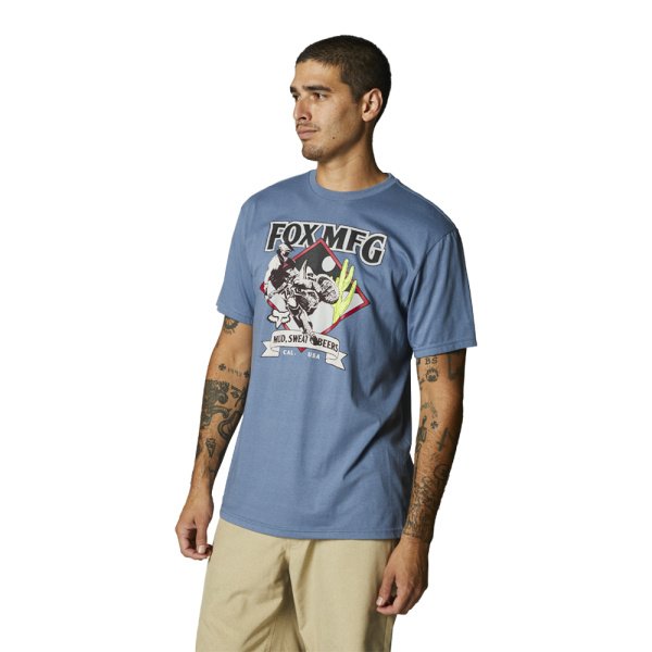 OASIS SS TEE MATTE | BLUE