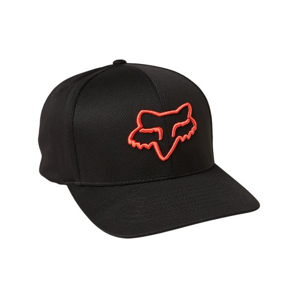 LITHOTYPE FLEXFIT 2.0 HAT | BLACK/RED
