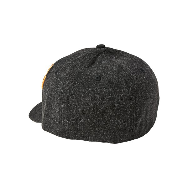 CLOUDED FLEXFIT 2.0 HAT | BLACK/GOLD - Gambar 2