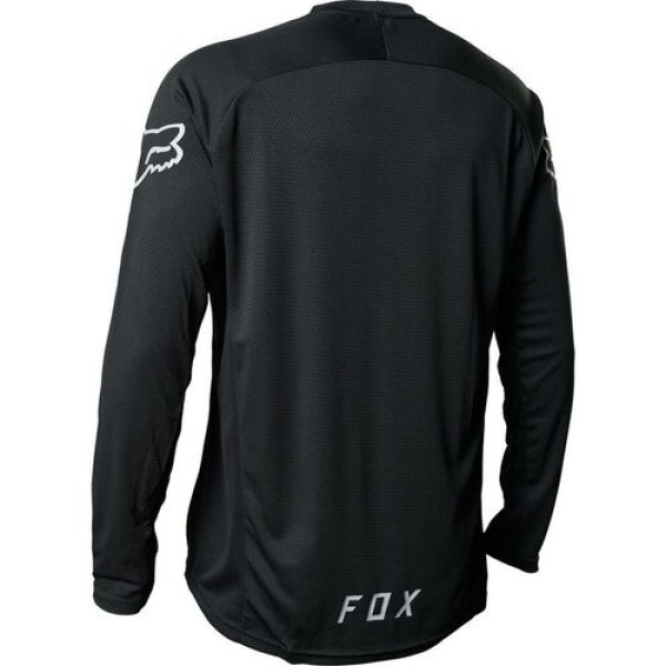 DEFEND LS JERSEY | BLACK - Gambar 2