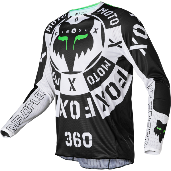 360 NOBYL JERSEY [BLK/WHT] - Gambar 2