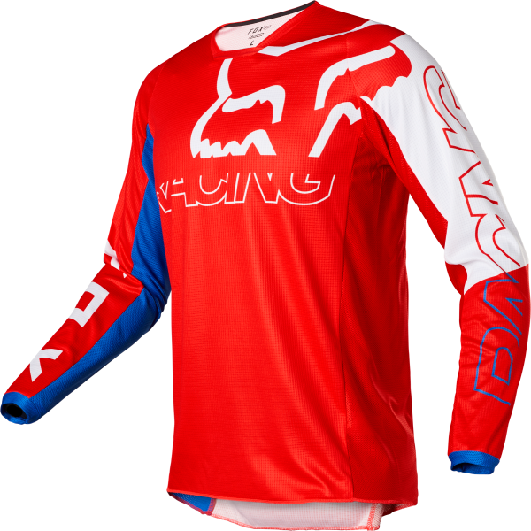 180 SKEW JERSEY [WHT/RD/BLU] - Gambar 2
