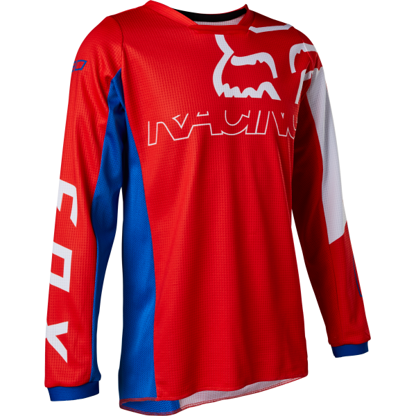 YTH 180 SKEW JERSEY [WHT/RD/BLU]