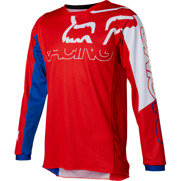 YTH 180 SKEW JERSEY [WHT/RD/BLU] - Gambar 2