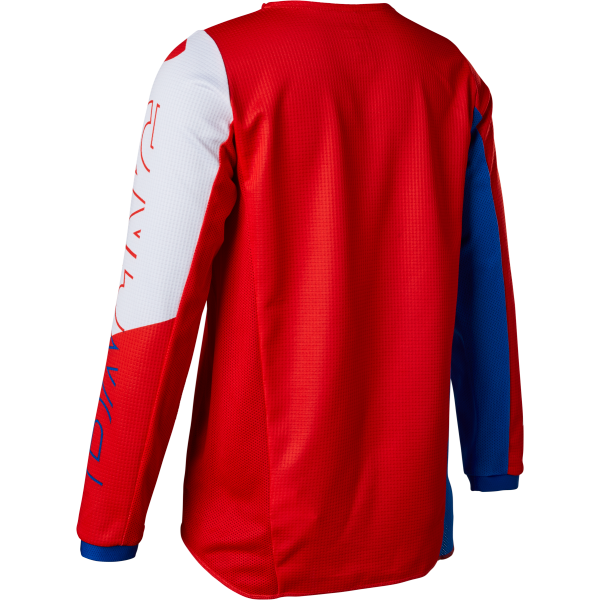 YTH 180 SKEW JERSEY [WHT/RD/BLU] - Gambar 3