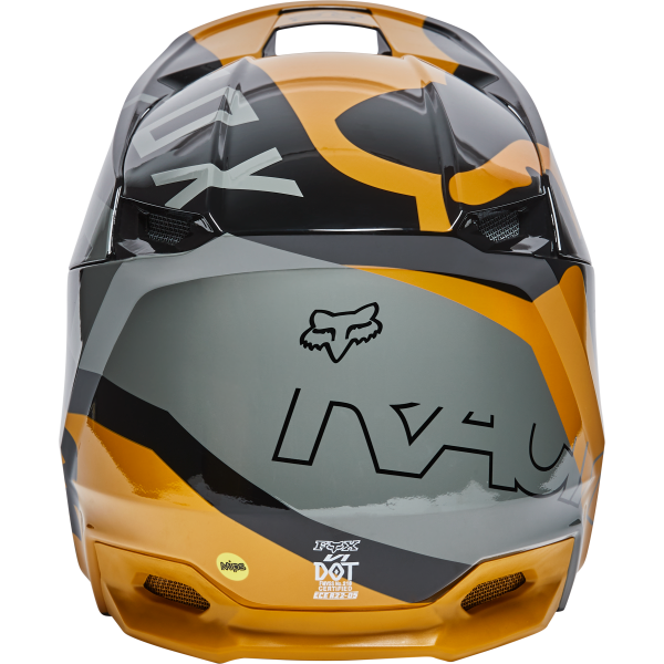 YTH V1 SKEW HELMET, ECE [BLK/GLD] - Gambar 4