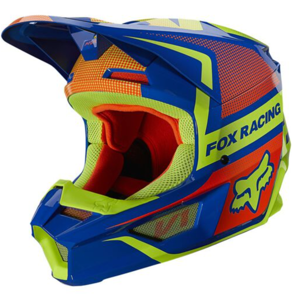 YTH V1 OKTIV HELMET, ECE [BLU] - Gambar 2